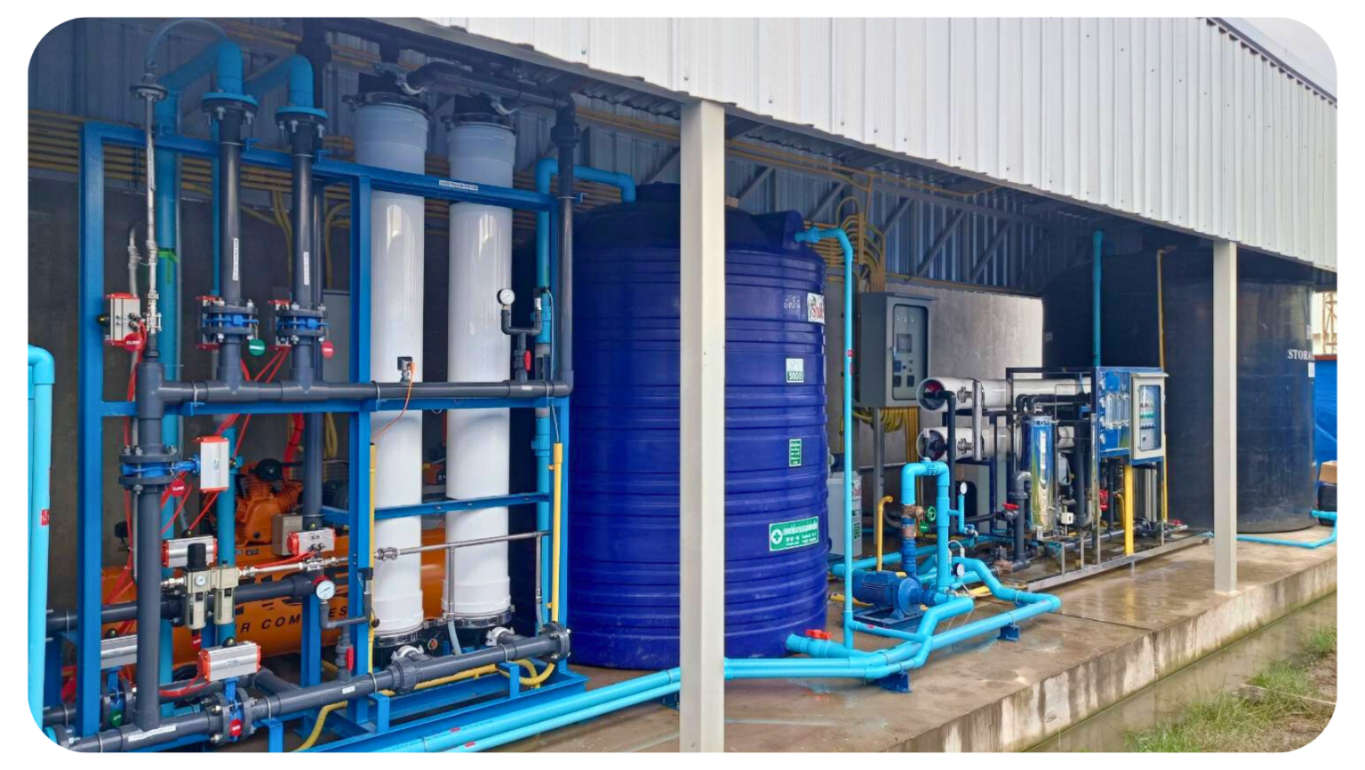 Ro Recycle รับออกแบบ ติดตั้งเครื่องกรองน้ำโรงงาน | ได้มาตรฐาน 100%