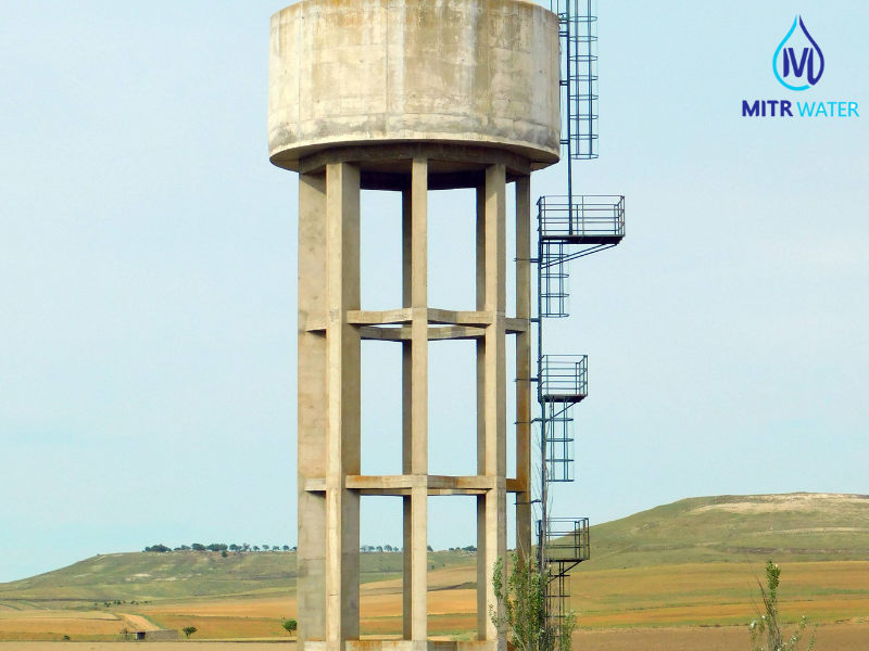 ถังน้ำประปาหมู่บ้าน